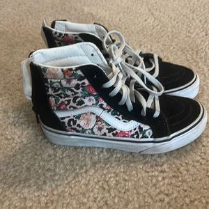 Kids high top vans size 1